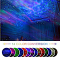 Miniatyrbild 4 av 5: Stjärnprojektor Nattlampa, 3 i 1 LED Stjärnhimmel Aurora Projektorlampa med Fjärrkontroll för Sovrum Tak Nattprojektor