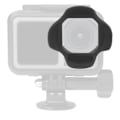 Miniatyrbild 3 av 11: Silikon solskydd montering linshuv enkel installationsskydd tillbehör för DJI OSMO ACTION-kamera