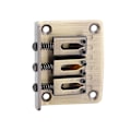 Miniatyrbilde 2 av 11: 3 Strenger Boks Gitar Bro DIY Strenger Instrument Faste Erstatningsdeler (Bronse)