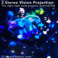 Miniatyrbilde 4 av 7: Ocean Star Sky Night Light Projector for Kid, Constellation Galaxy Projector, 360 Degree Rotating Nebula Starry Projection Lamp