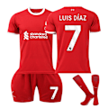Pikkukuva 1 / 2: Liverpoolin Lasten Jalkapalloasusetti Sukilla - No.7 LUIS DIAS #16 (2023-2024) No.7 LUIS DIAS #16