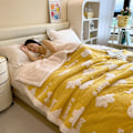 Miniatyrbillede 3 af 4: Blød fleece varm tæppe 39\"x59\" Stor Twin Size Ultra blødt varmt tæppe Mikrofiber hyggeligt tæppe til sofa Let fuzzy