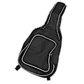 Miniatyrbild 8 av 11: Gitarrväska med vadderad gigbag, vattentät, tjock vit sidobomull, axelrem
