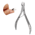 Miniatyrbillede 8 af 11: Rustfrit stål død hud tang saks neglebånd nipper manicure pedicure værktøj