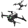 Miniatyrbild 10 av 11: S125 Mini Drone Svart Hindra Undvikande Optisk Flödespositionering Zoombar Linskörning Bana Flygning WiFi-överföring RC Drone