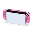 Miniatyrbild 4 av 5: För Nintendo Switch OLED Game Console Sticker + Console Cover + Case + Rocker Cap Set