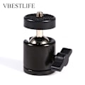 Miniatyrbild 3 av 11: VBESTLIFE 360° Vridbar Rotationsbar 1/4'' Skruv Kulhuvudfäste Kulhuvud Stativfäste