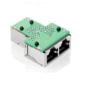 Miniatyrbilde 3 av 3: Skjermet CAT5E RJ45 nettverk treveis hode nettverkskabel forlengelse ett punkt to adapter tap，2stk