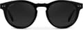 WearMe Pro Polariserade Klassiska Runda Retro Damsolglasögon Black Frame