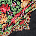 Miniatyrbillede 6 af 6: Dame Traditionelt Sjal Wrap Tassel Shawl Frynser Hals Hoved Sjal Retro Sjal Blomster Poncho Trykning Sjal