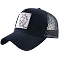 Miniatyrbillede 1 af 5: Unisex Dyre Mesh Trucker Hat Snapback Broderet Patch Baseball Caps, LT-BK