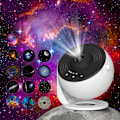 Miniatyrbillede 1 af 7: Galaxy Projektor, 13 i 1 HD Planetarium Galaxy Stjerneprojektor til Soveværelse, 360° Roterende Stjerneprojektor Galaxy Lys med Justerbar Black White