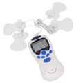 Miniatyrbillede 7 af 11: Muskelstimulator Bærbar Mini Elektronisk Pulsmassager EMS-maskine med 4 puder EU-stik 100-240V