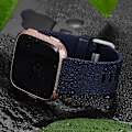 Pikkukuva 2 / 5: Älykellon ranneke sopii Fitbit versa älykellolle, versa 2 ja versa Lite se -kelloille naisille ja miehille (Tummansininen-L)