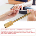 Miniatyrbillede 8 af 8: Negleboremaskine Tungsten Stål Negleslibningshoved til Manicure Boremaskiner Poleringsværktøj F#