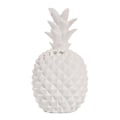 Miniatyrbillede 1 af 4: 7,67 x 4,3 Tommer Elegant Ananas Formet Harpiks Sparegris Pengeboks Hjem Dekoration, Hvid