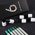 Miniatyrbillede 10 af 10: 6 stk. 7ml Neglelak Glitter Glans Soak Off Langvarig UV LED Gel Polish Manicure (RCTC6-06)