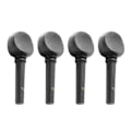 Miniatyrbillede 1 af 11: 4 stk. Violin Tuning Peg Bærbar Fint Udseende Træ Violin Peg Udskiftning Sort M00591