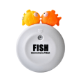 Miniatyrbild 1 av 4: Söt kyss fisk design kökstimer, mekanisk timer 55-minuters timer, matlagningsnedräkning, timer med magnet för kylskåp (grå)