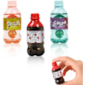 Miniatyrbillede 1 af 4: 3 stk. søde korrektionstape Adroable citron fersken sodavand cola drikkeformet viskelæder kontor skoleartikler, Kawaii tilbage til skolen gave til studerende