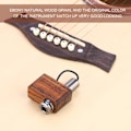 Miniatyrbillede 8 af 11: Adeline Kontakt Mikrofon Mini Mikrofon Ukulele Violin Tilbehør Sandeltræ