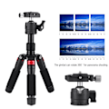 Miniatyrbild 7 av 11: K521 Mini Bärbar Skrivbord Utbyggbar Stativ för DSLR Spegelreflexkamera Röd