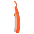 Miniatyrbillede 1 af 11: Foldet lige barberkniv manuel retro lige kant barberkniv uden blad til mænd