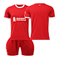 Miniatyrbillede 1 af 2: 2023-2024 Liverpool Børnefodbolddragtsæt - UDEN NUMMER#S NO NUMBER #S