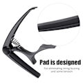 Miniatyrbillede 5 af 11: FC-03 Zink Legering Elektrisk Folk Guitar Capo med Bro Pin Spanner