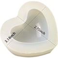 Miniatyrbillede 4 af 4: Hjerteformet Silikonform, Harpiksforme, Hjerteform til Fremstilling af Harpiksforme til DIY-Håndværk