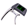 Pikkukuva 2 / 10: Meideal 2-in-1 TCapo20 Capo-viritin LCD-näytöllä kitaralle ja bassolle (kuparin värinen)