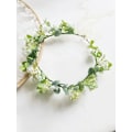 Miniatyrbillede 3 af 3: Kunstig boho tiara bryllup eukalyptus baldakin til fotorekvisitter STYLE1 meget fleksibel kan laves til enhver form