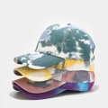 Miniatyrbilde 8 av 8: AVEKI Baseball Cap for Women Baseball Hats for Men Dad Caps Graffiti Dyed Cotton Casual Dad Caps Youth Girls Boys