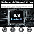 Pikkukuva 3 / 6: Mini langattomat nappikuulokkeet Bluetooth 5.3 korvakuulokkeet sisäänrakennetulla mikrofonilla, IPX5 vedenpitävä, mukaansatempaava ensiluokkainen ääni Lon