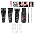 Miniatyrbild 9 av 11: Förlängningslimset DIY 30ml Förlängningslimverktyg Set Present till Nagelkonst Nybörjare Älskare