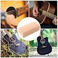 Miniatyrbillede 6 af 10: Guitar Fingerboard Radius Sanding Block Fret Leveling Tool med slibepapir (12'')
