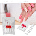 Miniatyrbilde 8 av 11: 600 stk Ballet Nail Art Full Cover Falske Negle Tips Manikyr Kunstige Negl (Hvit)