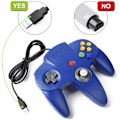 Miniatyrbilde 4 av 5: Retro USB-kontroller for N64-spill, N64 Classic USB-kontroller Gamepad Joystick, Spillkontroller for N64-system Raspberry Pi/Windows
