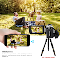 Miniatyrbild 7 av 11: HDRAE8 4K 3,0-tums pekskärm 16X WIFI Digital videokamera Nattvision #2