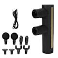 Miniatyrbillede 1 af 11: Dobbelt Hoved Elektrisk Muskel Massager Fitness Dyb Vævsafslapning Smertelindring Kropsmassager