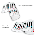 Miniatyrbilde 8 av 11: 88-tangenters simuleringspapir elektronisk tastaturklistremerke for barn barn pianoøvelse (T-2)