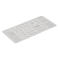Miniatyrbillede 11 af 11: Negleplade til stempling, stencils, mønster, DIY, negletryk, stempling, skabelon, manicure-værktøj 09-12