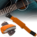 Miniatyrbillede 2 af 10: Instrument String Muter Noise Reducer Dampenper til 6 Strenge Elektrisk Træ Akustisk Guitar Bas  (Orange )