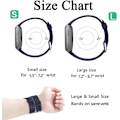 Pikkukuva 6 / 6: Älykellon ranneke sopii Fitbit versa älykellolle, versa 2 ja versa Lite se -kelloille naisille ja miehille (Liuskekivi sininen - S)