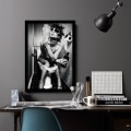 Miniatyrbild 6 av 6: Sexig skönhetsväggkonst canvas tryck affisch, enkel modefotografering konst ritning dekor (Set om 3 oramade, 20''x28'')