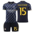 Real Madrid bortebarnedrakt for sesongen 23/24 15 VALVERDE M