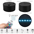 Miniatyrbilde 5 av 5: 3D nattlys, 3D optisk illusjon LED-lamper med fjernkontroll & RGB-farger