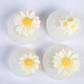 Miniatyrbillede 6 af 6: 4 stk Daisy Harpiksform Daisy Form Blomsterform Smykke Harpiksstøbeforme Håndlavet Silikonform til Harpikslysfremstilling Former Craf daisy-4-pack