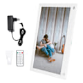 Miniatyrbild 1 av 11: 12,5\" skärm HDMI IPS Multifunktion Human Detection Digital Fotoram 1080P (Vit)