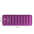 Miniatyrbillede 2 af 5: Chokoladebarforme, 10-Huls Lange Strimler Form, Fingerkage Silikonform, Non-Stick Silikon Pinde Bagebakke, Form DIY Tool